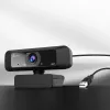 Webcam USB™ HD j5create JVCU100 con rotazione a 360°, risoluzione di registrazione video 1080p, nero