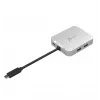 Adattatore multi-porta j5create JCD391 4K60 Elite USB-C® PD, argento