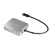 Adattatore multi-porta j5create JCD391 4K60 Elite USB-C® PD, argento