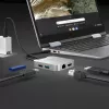 Adattatore multi-porta j5create JCD391 4K60 Elite USB-C® PD, argento