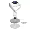 j5create JVCU360 360° Webcam allround, risoluzione di registrazione video 1080p, bianco e nero