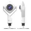 j5create JVCU360 360° Webcam allround, risoluzione di registrazione video 1080p, bianco e nero