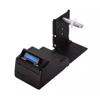 Etichettatrice CUSTOM TK180 — trasferimento termico, 300×300 DPI, 200 mm/s, larghezza massima carta 82,5 mm, Ethernet cablato, nero