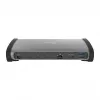 j5create JTD562 - Docking station Thunderbolt™ 4 8K - EU, con filo, Thunderbolt 4, 96 W, 3,5 mm, 10,100,1000 Mbit/s, grigio