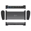 j5create JTD562 - Docking station Thunderbolt™ 4 8K - EU, con filo, Thunderbolt 4, 96 W, 3,5 mm, 10,100,1000 Mbit/s, grigio