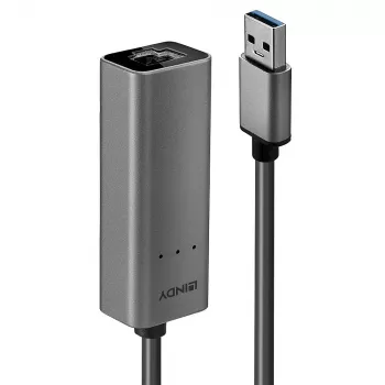 Convertitore Ethernet Lindy USB 3.0 a 2,5G 43313