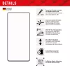 Displex Full Cover Pellicola protettiva per display (10H) per Google Pixel 7 Pro, cornice di montaggio Eco, copertura totale