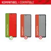 Displex Full Cover Pellicola protettiva per display (10H) per Google Pixel 7 Pro, cornice di montaggio Eco, copertura totale