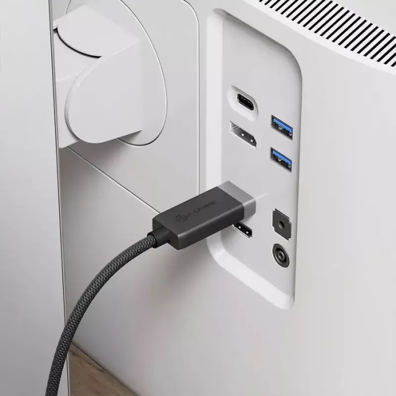 ALOGIC FUDPHD2-SGR adattatore cavo video 2 m DisplayPort HDMI nero grigio