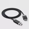 ALOGIC FUDPHD2-SGR adattatore cavo video 2 m DisplayPort HDMI nero grigio
