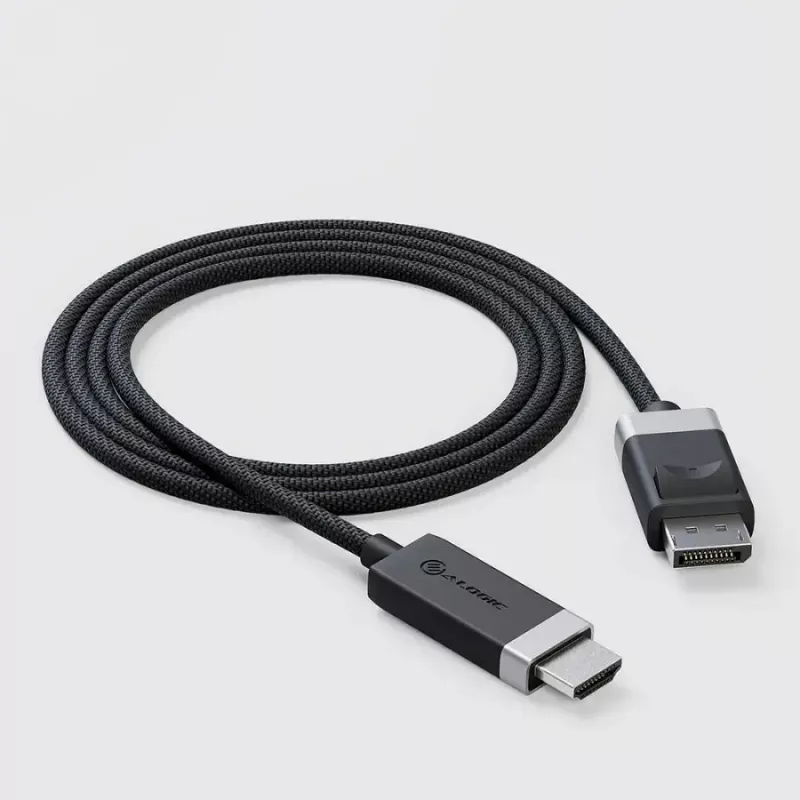 ALOGIC FUDPHD2-SGR adattatore cavo video 2 m DisplayPort HDMI nero grigio