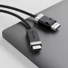 ALOGIC FUDPHD2-SGR adattatore cavo video 2 m DisplayPort HDMI nero grigio