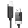 ALOGIC FUDPHD2-SGR adattatore cavo video 2 m DisplayPort HDMI nero grigio