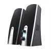 Trust 24660 set di altoparlanti 5 W PC/laptop nero, metallizzato 2.0 canali