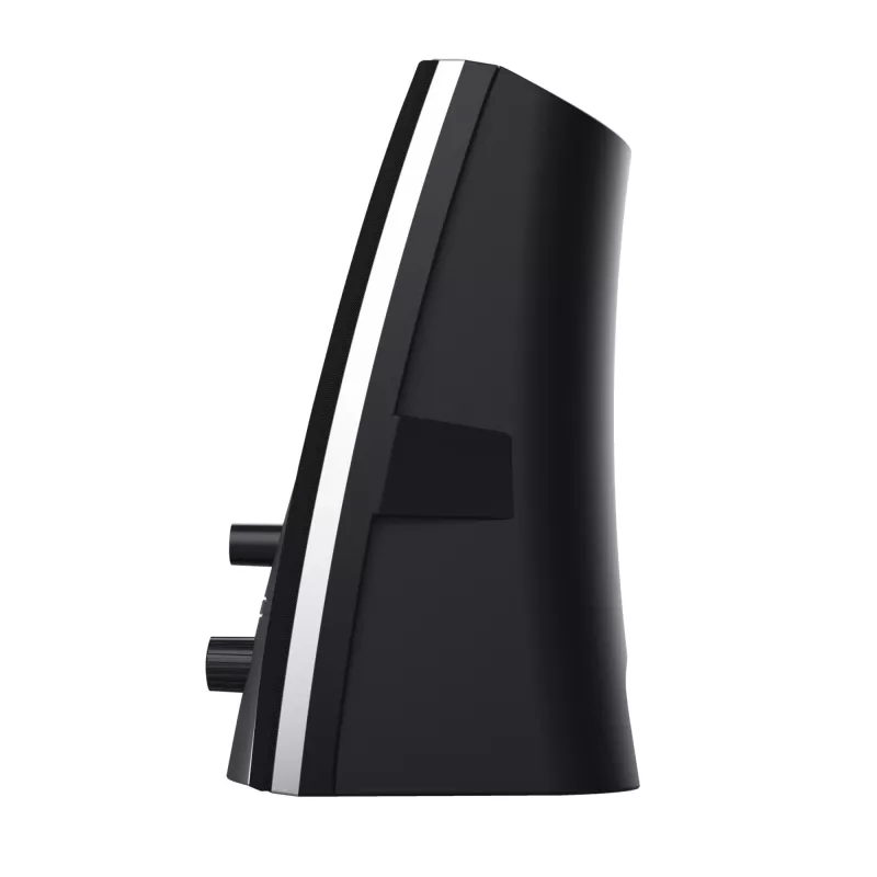 Trust 24660 set di altoparlanti 5 W PC/laptop nero, metallizzato 2.0 canali