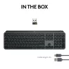 Logitech MX Keys S tastiera universale RF wireless + Bluetooth AZERTY belga grafite