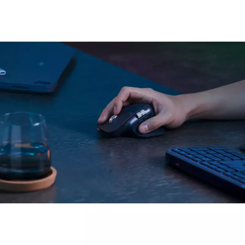Logitech MX Keys S tastiera universale RF wireless + Bluetooth AZERTY belga grafite