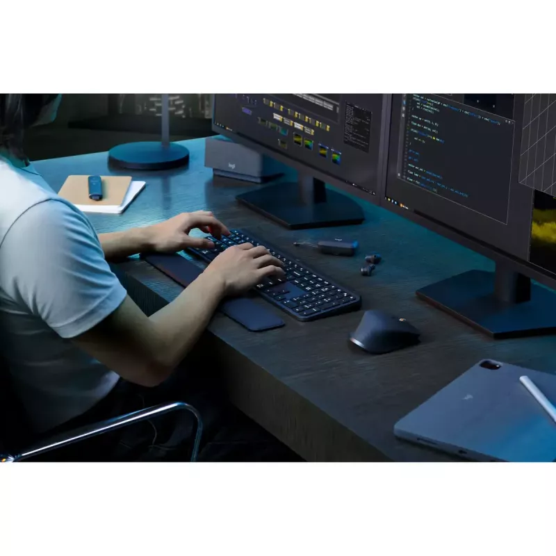 Logitech MX Keys S tastiera universale RF wireless + Bluetooth AZERTY belga grafite