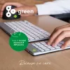 Tastierino numerico R-Go Tools R-Go Numpad Break, tastierino numerico ergonomico con software Break, Bluetooth, bianco