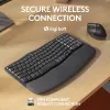 Logitech Wave Keys for Business Tastiera ergonomica full-size wireless