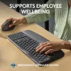 Logitech Wave Keys for Business Tastiera ergonomica full-size wireless