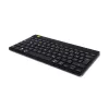 R-Go Tools tastiera ergonomica R-Go Compact Break, tastiera compatta con software per le pause, QWERTZ (DE), Bluetooth, nero