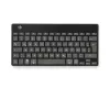 R-Go Tools tastiera ergonomica R-Go Compact Break, tastiera compatta con software per le pause, QWERTZ (DE), Bluetooth, nero