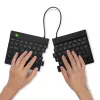 R-Go Tools tastiera ergonomica R-Go Split Break con software Break, tastiera ergonomica divisa, QWERTZ (DE), Bluetooth, nero