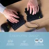 R-Go Tools tastiera ergonomica R-Go Split Break con software Break, tastiera ergonomica divisa, QWERTZ (DE), Bluetooth, nero
