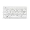 R-Go Tools tastiera ergonomica R-Go Compact Break, tastiera compatta con software per le pause, QWERTZ (DE), Bluetooth, bianco