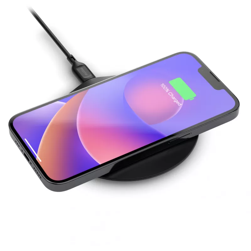 mophie essentials base di ricarica wireless 15 W smartphone nero USB interni