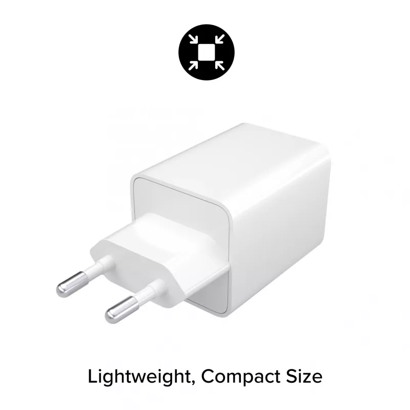 Alimentatore Zagg 50W 2x USB-C bianco — Zagg mophie essentials
