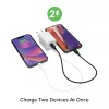 Alimentatore Zagg 50W 2x USB-C bianco — Zagg mophie essentials