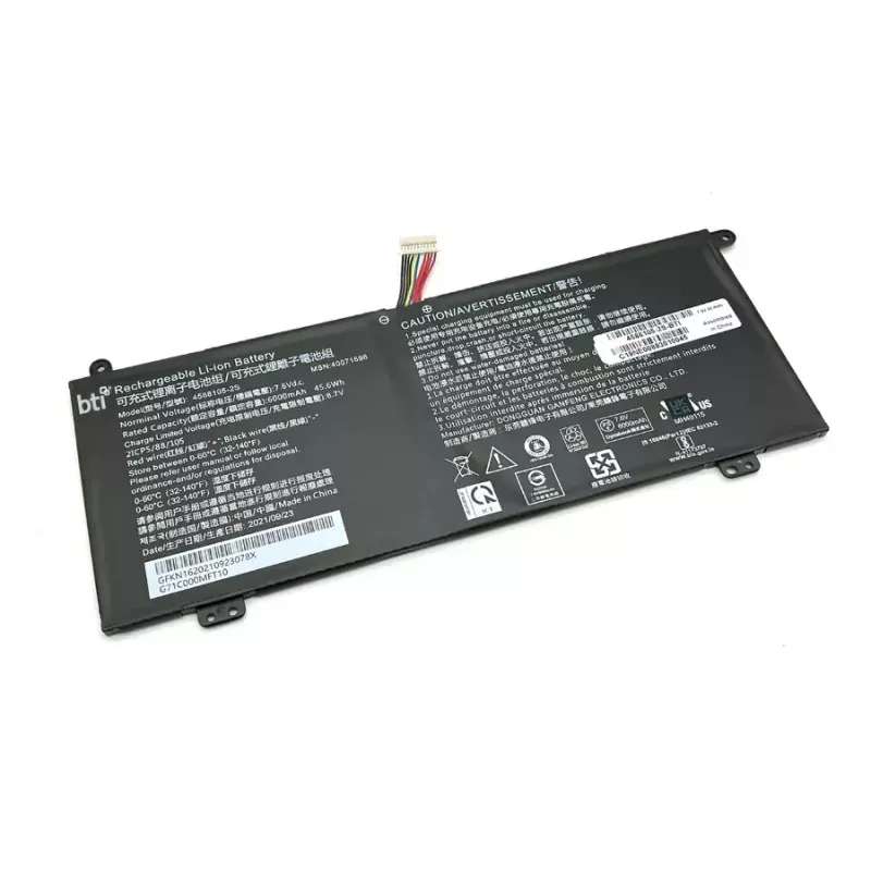 Origin Storage 4588105-2S-BTI batteria ricaricabile industriale, 6000 mAh