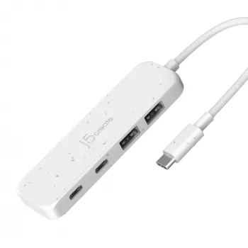 j5create hub USB-C a 4 porte Type-C e Type-A Gen 2 ecologico