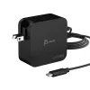 j5create caricabatterie 102W GaN PD USB-C 2 porte con spine intercambiabili