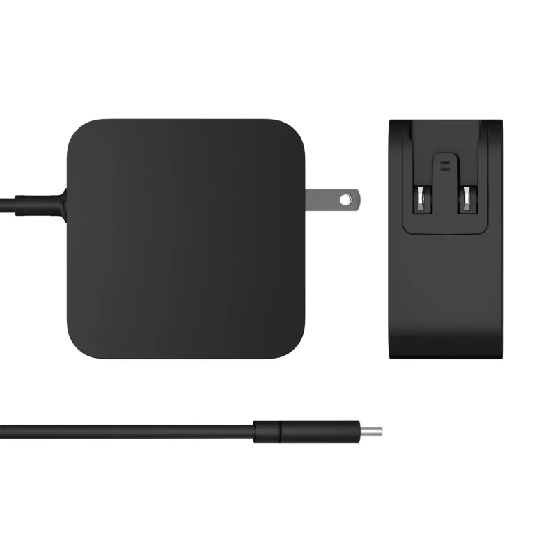 j5create caricabatterie 102W GaN PD USB-C 2 porte con spine intercambiabili