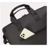 Tucano Gommo BGOM15-BK borsa per laptop da 15,6 pollici e MacBook Pro 16 pollici (40,6 cm), materiale riciclato idrorepellente, tracolla, nera