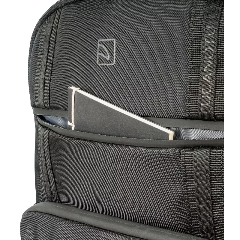Tucano Sole Gravity BKSOL17-AGS-BK zaino per notebook con AGS, fino a 17 pollici / MacBook Pro 16, nero