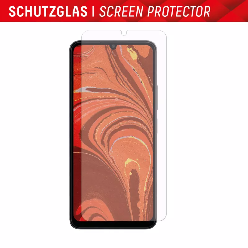 Displex Smart Glass (9H) per Xiaomi Redmi 13C, adesivi di montaggio, infrangibile