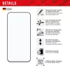Displex Pellicola protettiva Full Cover (10H) per Samsung Galaxy A35/A55 5G, cornice di montaggio Eco, Full Cover