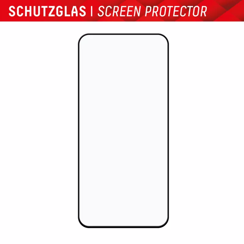 Displex Pellicola protettiva Full Cover (10H) per Samsung Galaxy A35/A55 5G, cornice di montaggio Eco, Full Cover