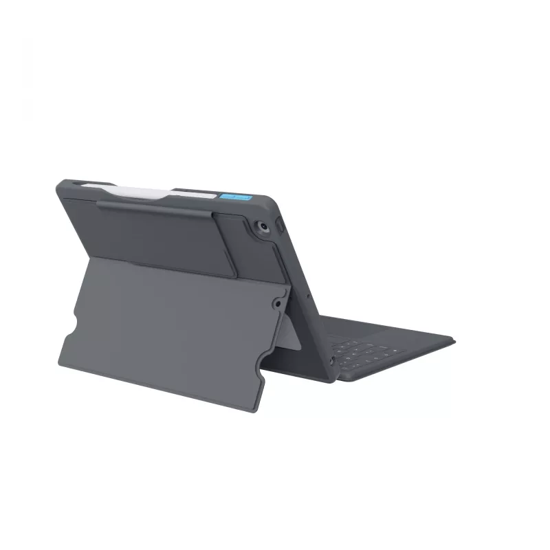 ASTAR DEQSTER Smart Rugged Touch Plus tastiera 10,2 pollici — QWERTZ tedesco, switch meccanici, docking Smart Connector, grigio
