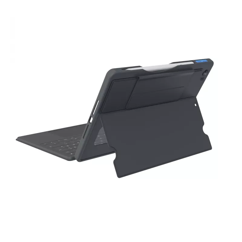 ASTAR DEQSTER Smart Rugged Touch Plus tastiera 10,2 pollici — QWERTZ tedesco, switch meccanici, docking Smart Connector, grigio