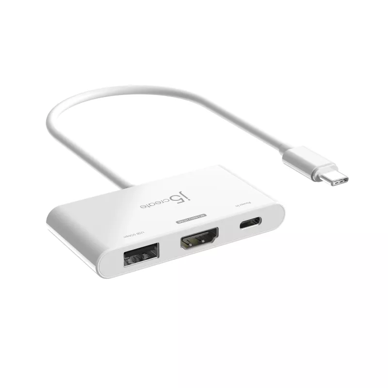 j5create JCA399 USB-C® a HDMI™ 4K144Hz e USB™ 3.2 con Power Delivery 100W, nero