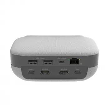 j5create JCDS337 USB-C® Dual 4K Speakerphone Dock Pro, nero