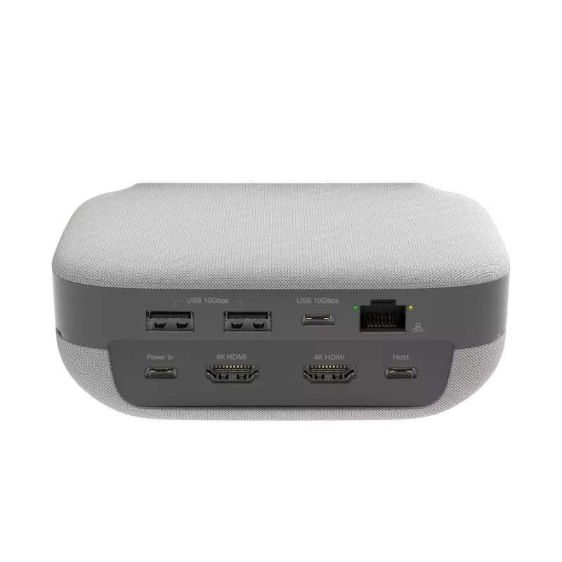 j5create JCDS337 USB-C® Dual 4K Speakerphone Dock Pro, nero