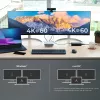 j5create JCDS337 USB-C® Dual 4K Speakerphone Dock Pro, nero