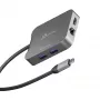 j5create JCD3191 4K60 Elite USB-C® Travel Adapter, nero