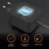 j5create JUP1565DC 67W GaN PD USB-C® Mini caricabatterie con 6 tipi di connettori DC – EU, nero
